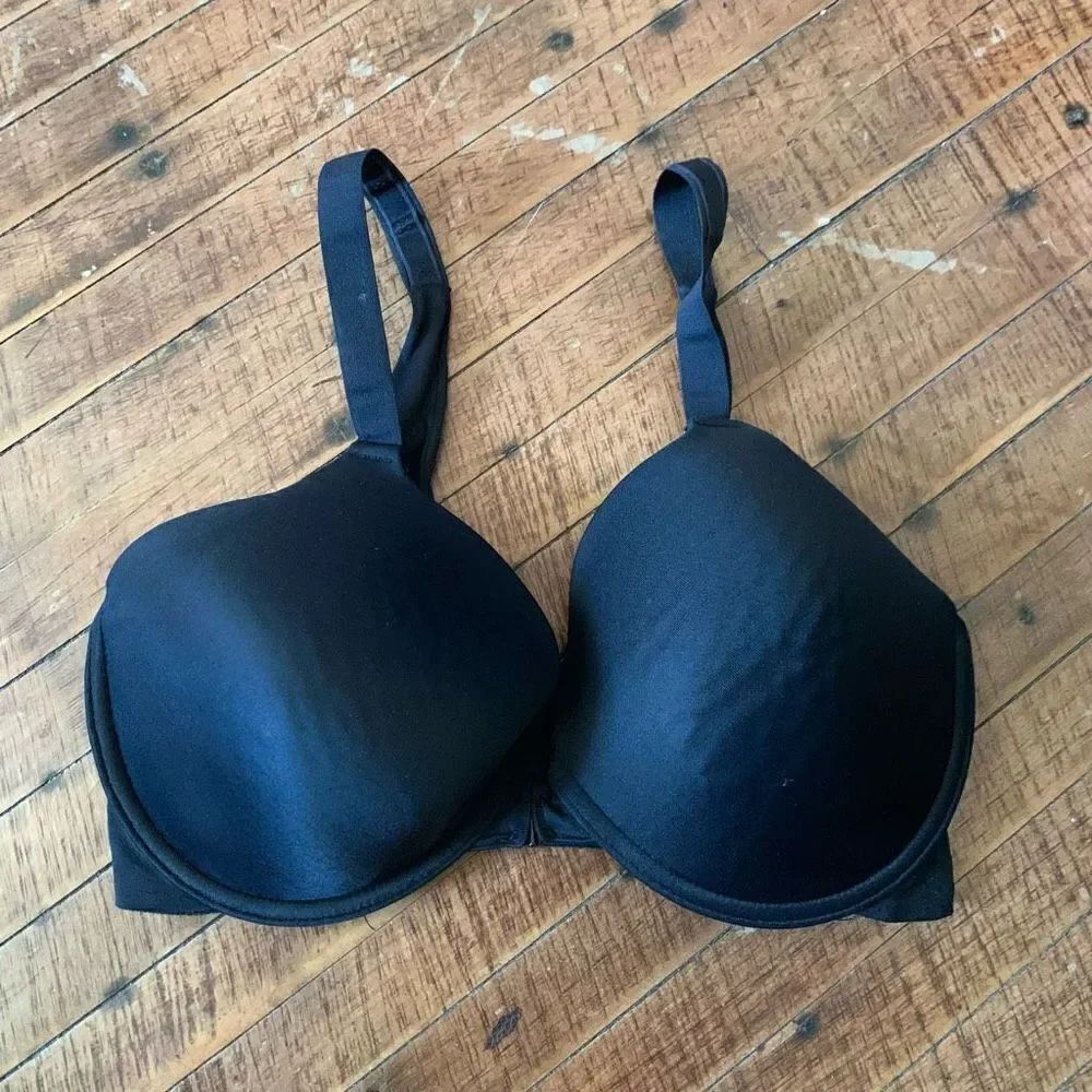Spanx Assets black shapewear 34DD full coverage bra
